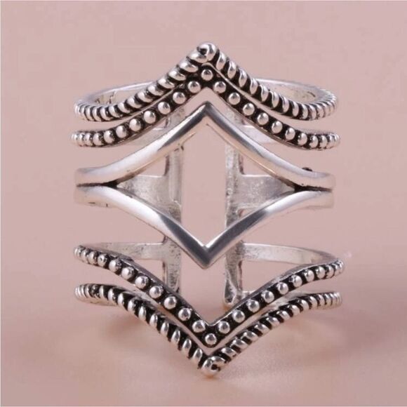 Chevron ring  - Picture 5 of 5